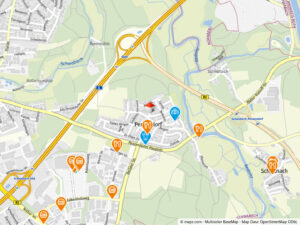 Geolyzer Kartenausschnitt