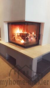 Heizkamin auf Wunsch